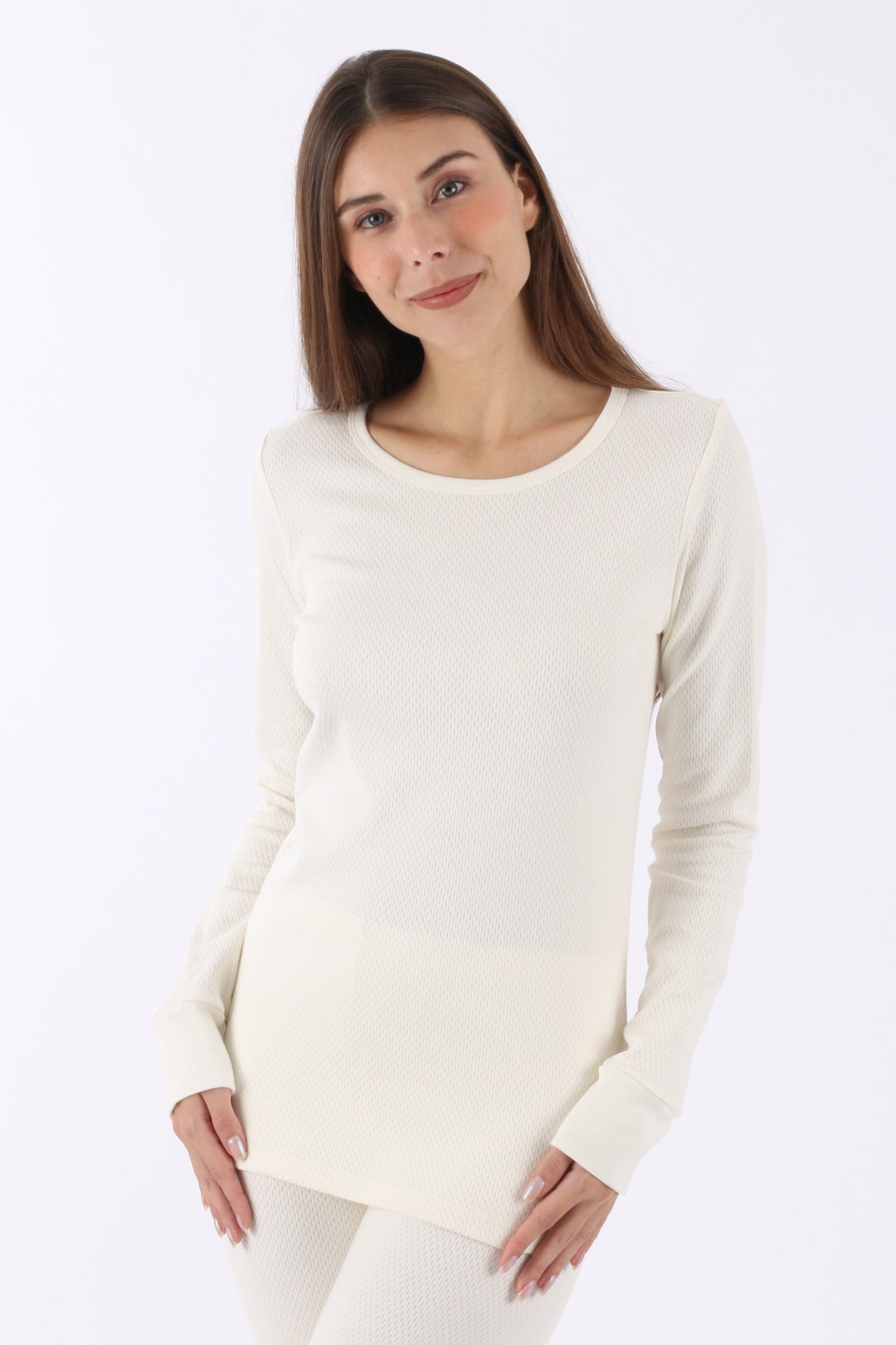 Womens Thermal Underwear With Built In Bra Shirt Long Sleeve Base