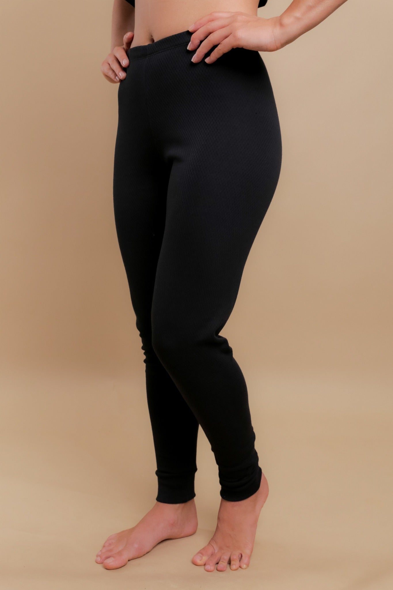 Cottonique Hypoallergenic Women's Thermal Base Layer Leggings Made from 100%  Organic Cotton, Black, 4 : : Clothing, Shoes & Accessories