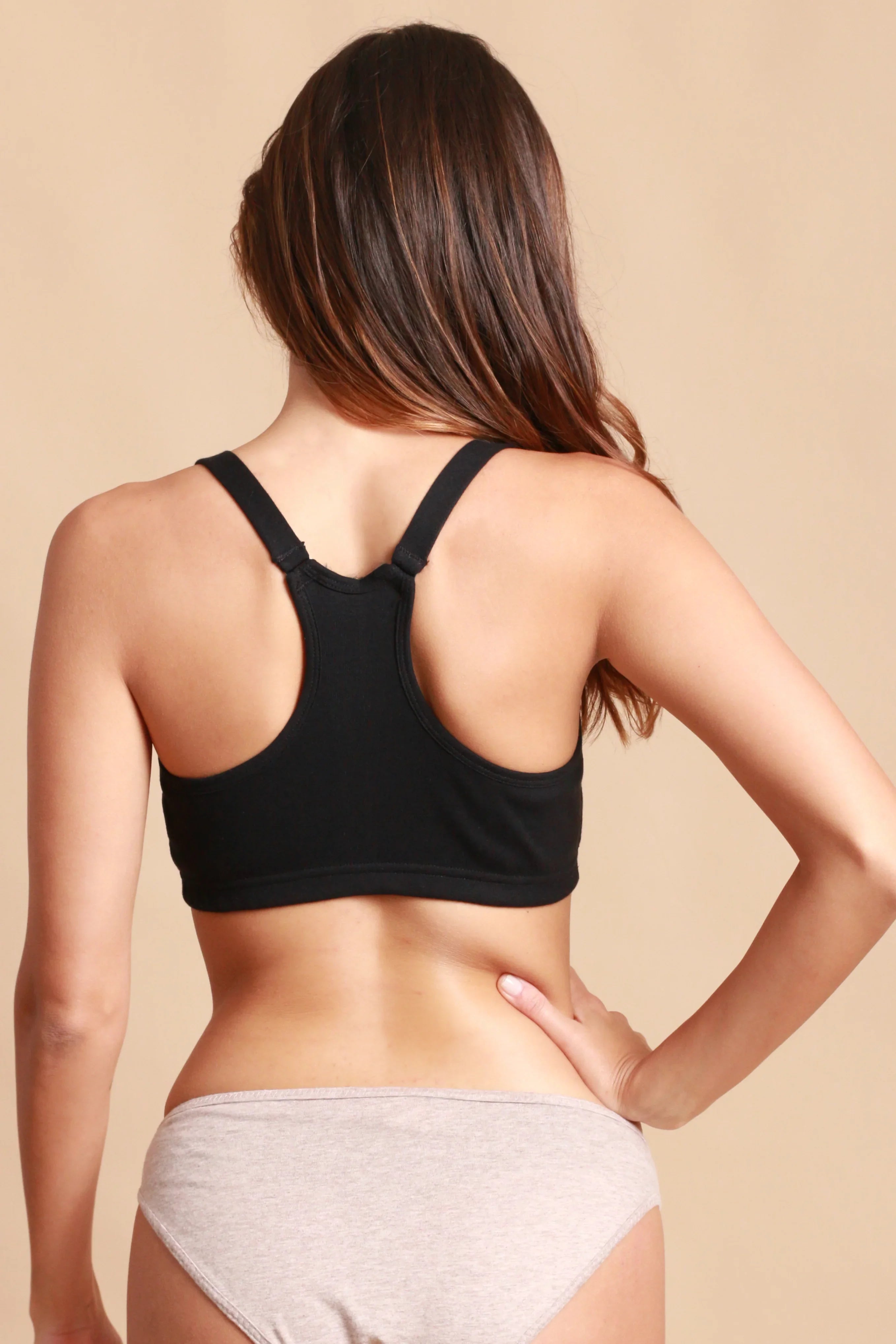 Deborah Latex-Free Support Racerback Bra – Cottonique - Allergy Deborah Latex-Free Support Racerback Bra – Cottonique - Allergy