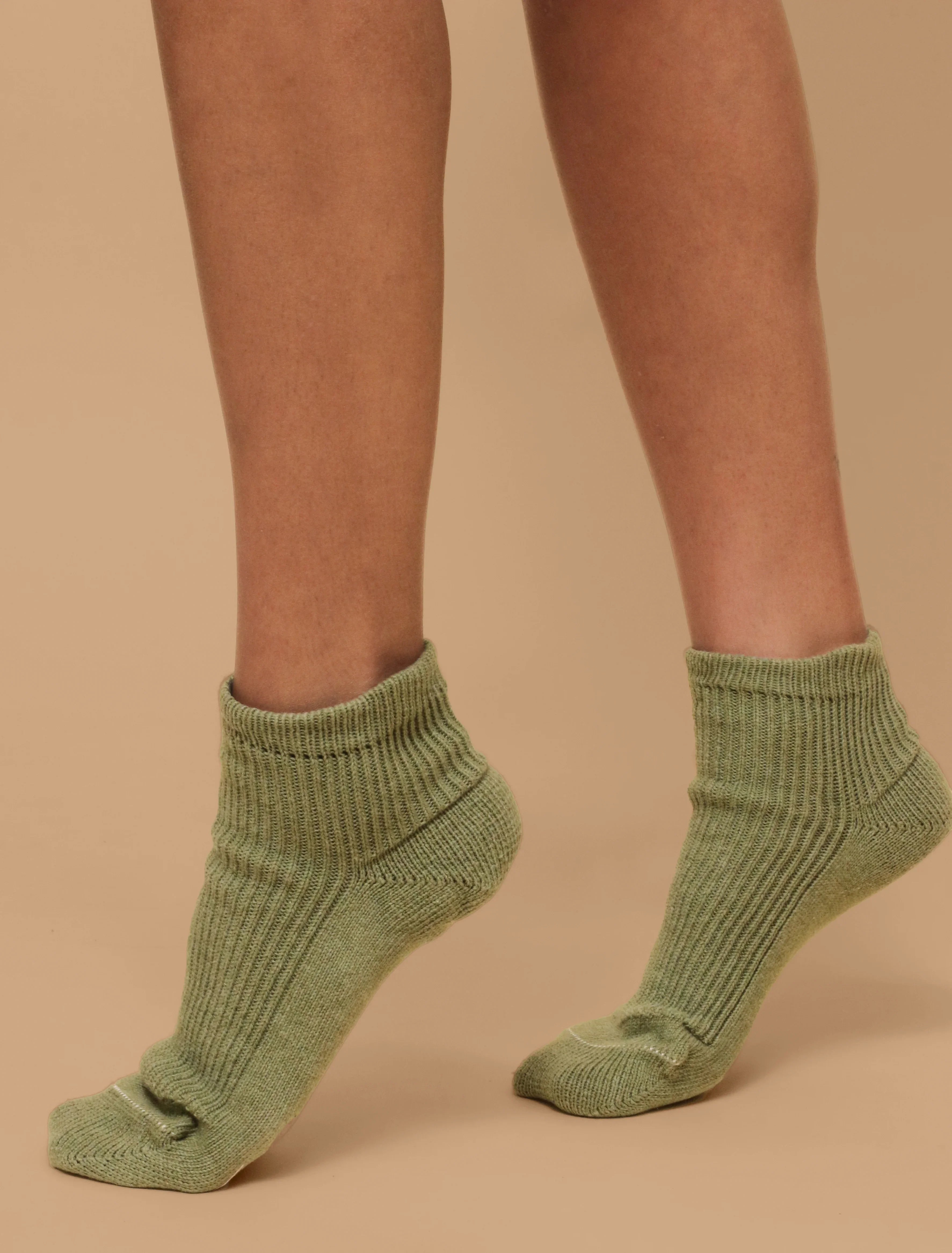 Women's Latex-Free 100% Organic Cotton Ankle Socks (2pairs/pack)