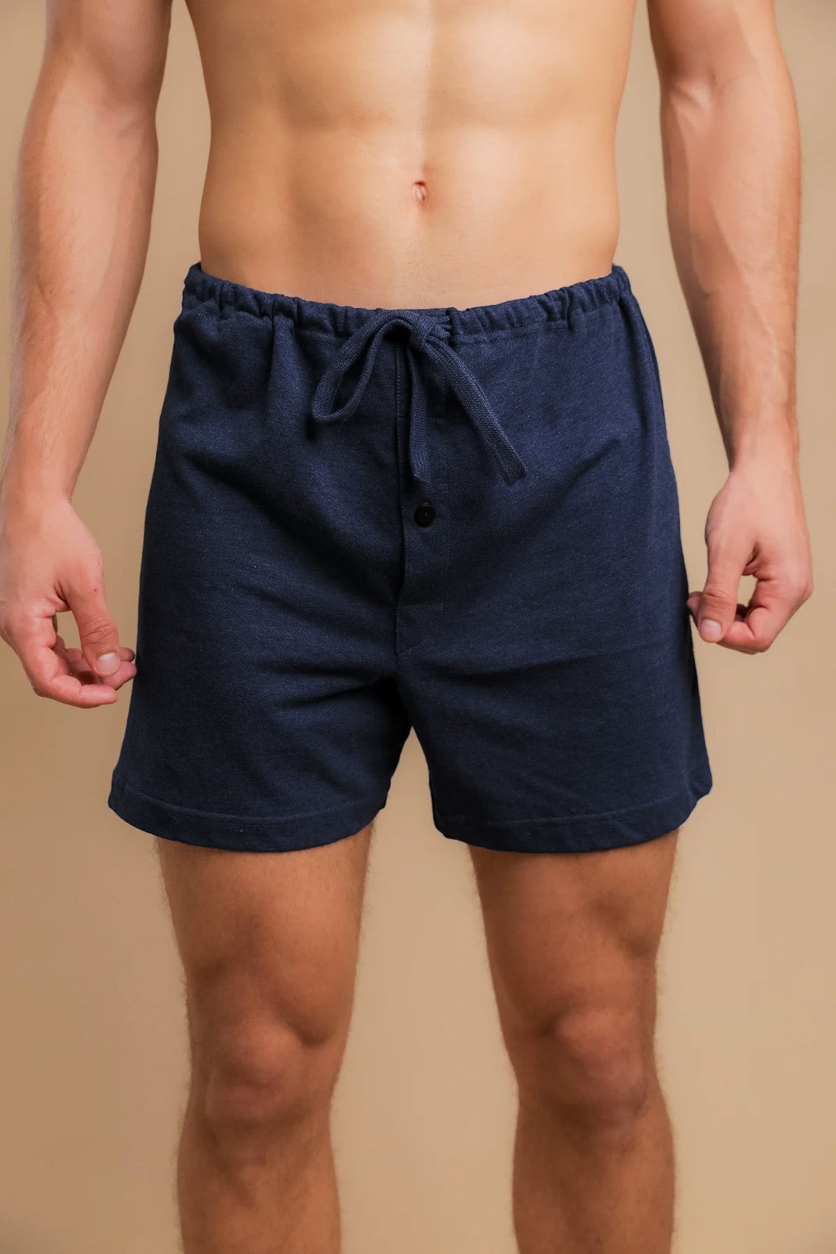 Men's Drawstring Loose Boxer Shorts
