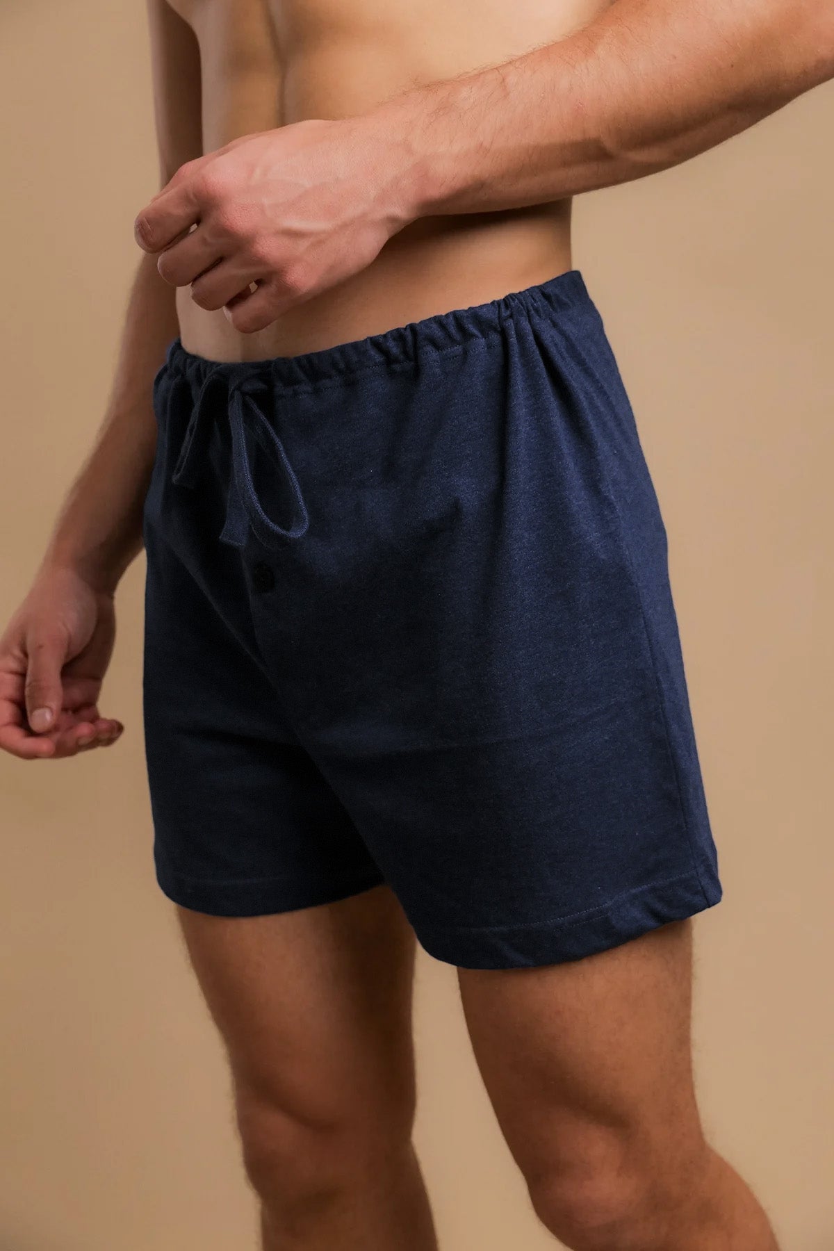 Men's Drawstring Loose Boxer Shorts