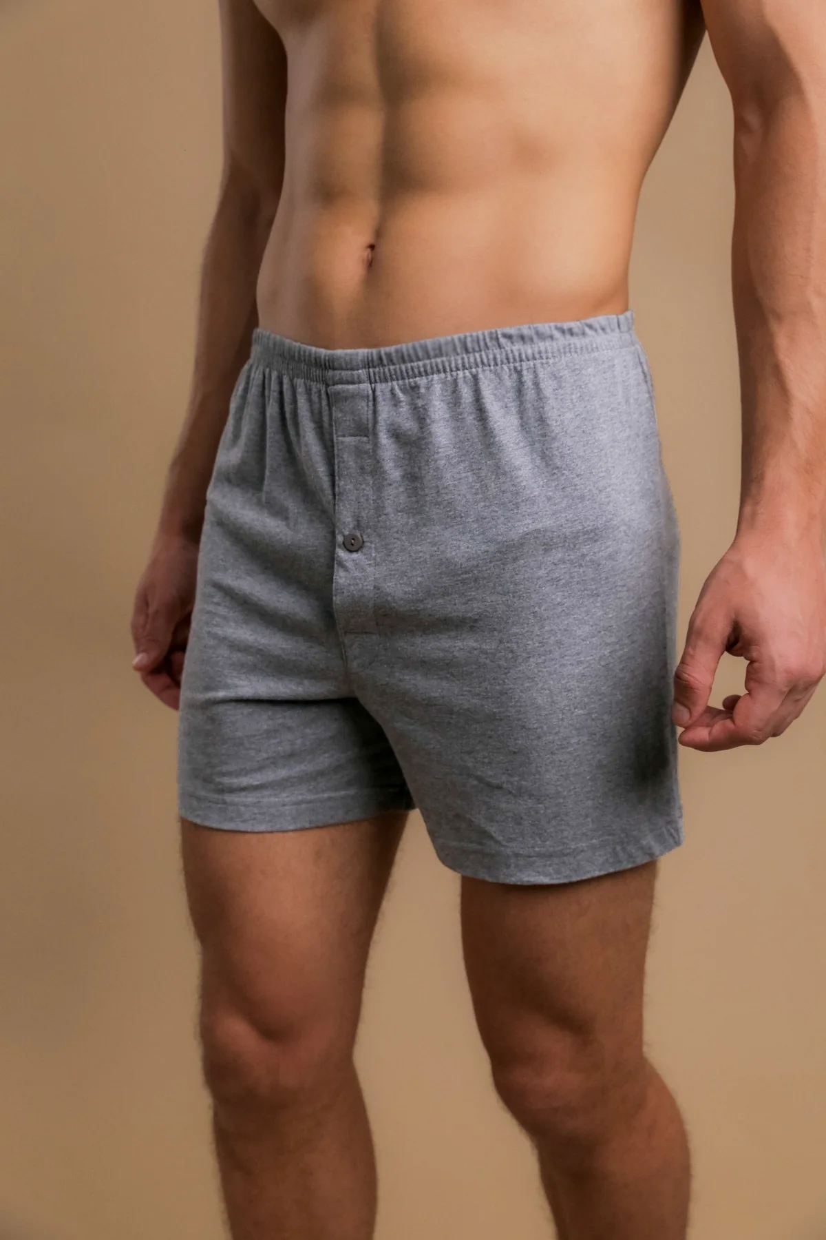 Men's Elasticized Loose Boxer Shorts