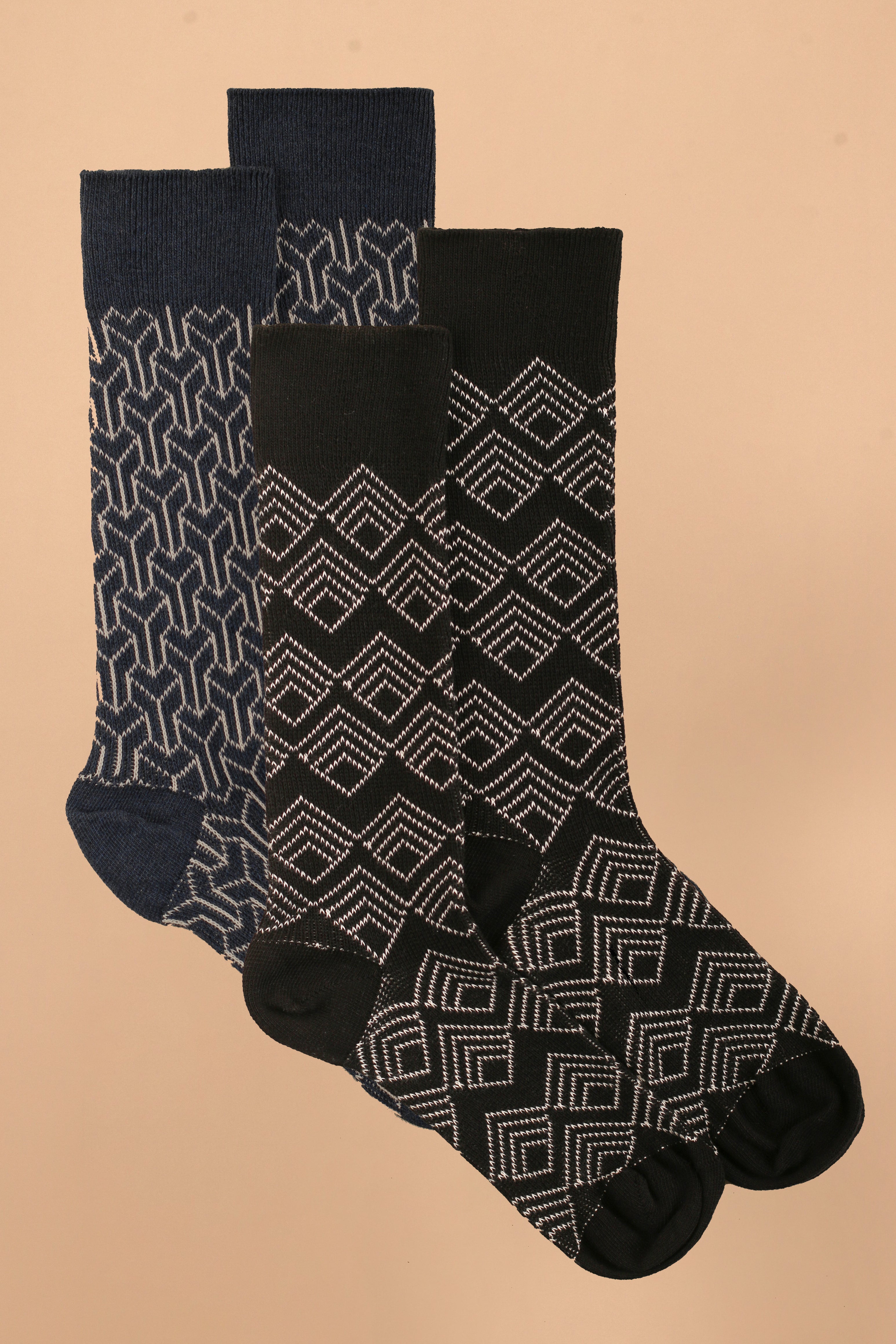 Men's Allergy-Free Trouser Socks (2pairs/Pack)