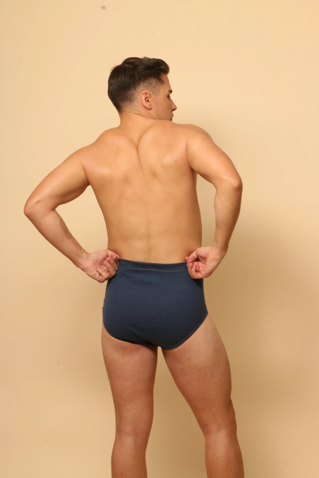 Men's Elastic-Free Drawstring Hipster Brief (2/pack)