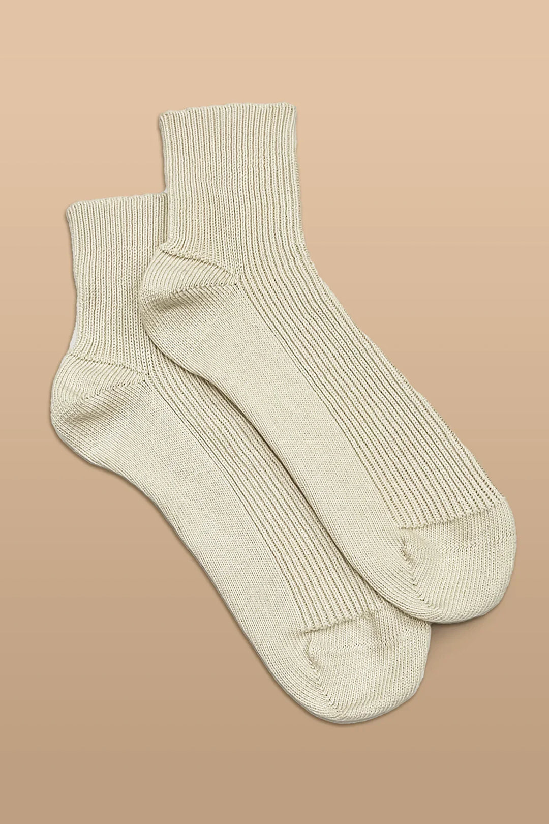 Elastic-Free 100% Organic Cotton Quarter Socks (2 Pairs/Pack)