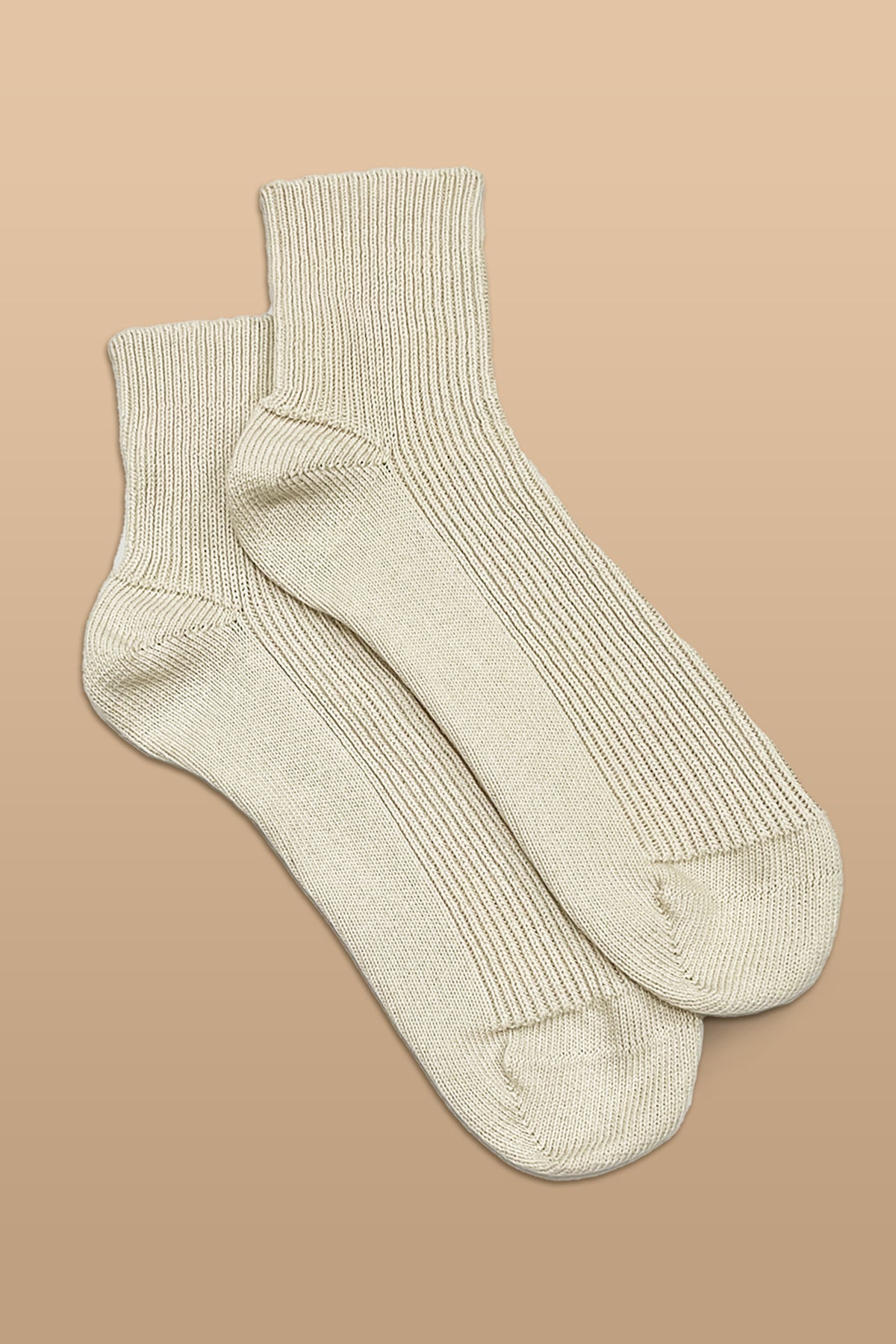 Elastic-Free 100% Organic Cotton Quarter Socks (2 Pairs/Pack)