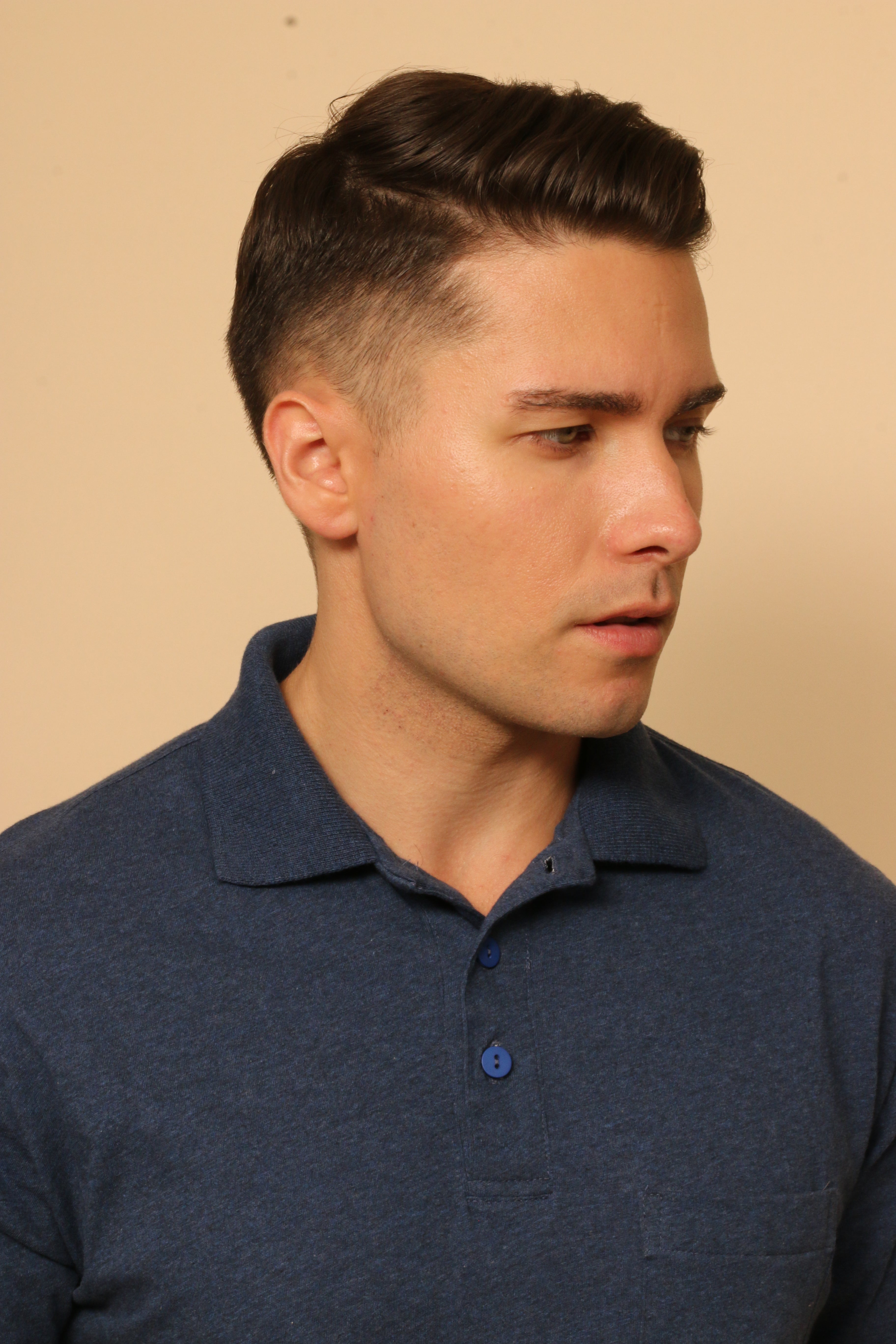 Men's Light Organic Polo Tee