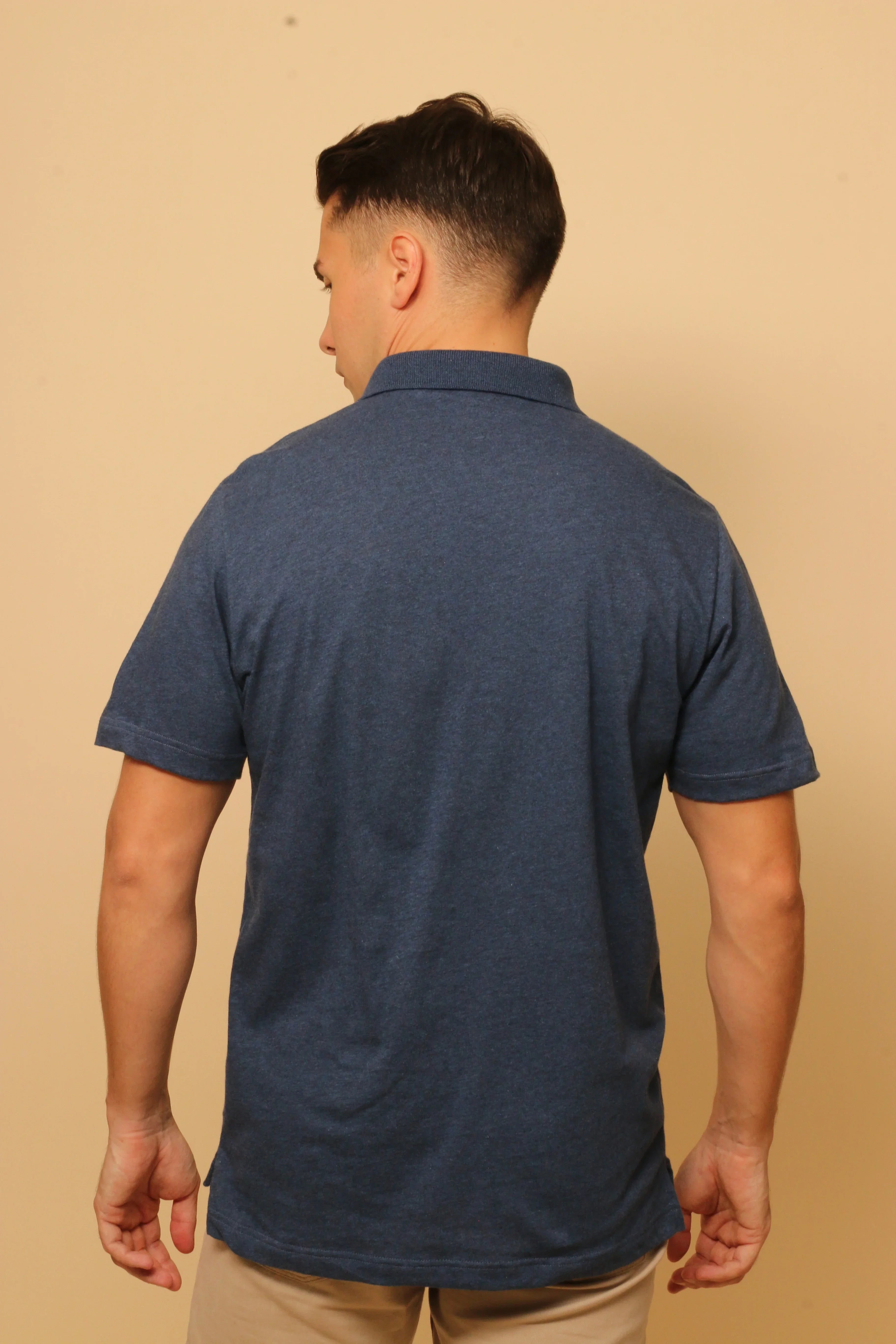 Men's Light Organic Polo Tee