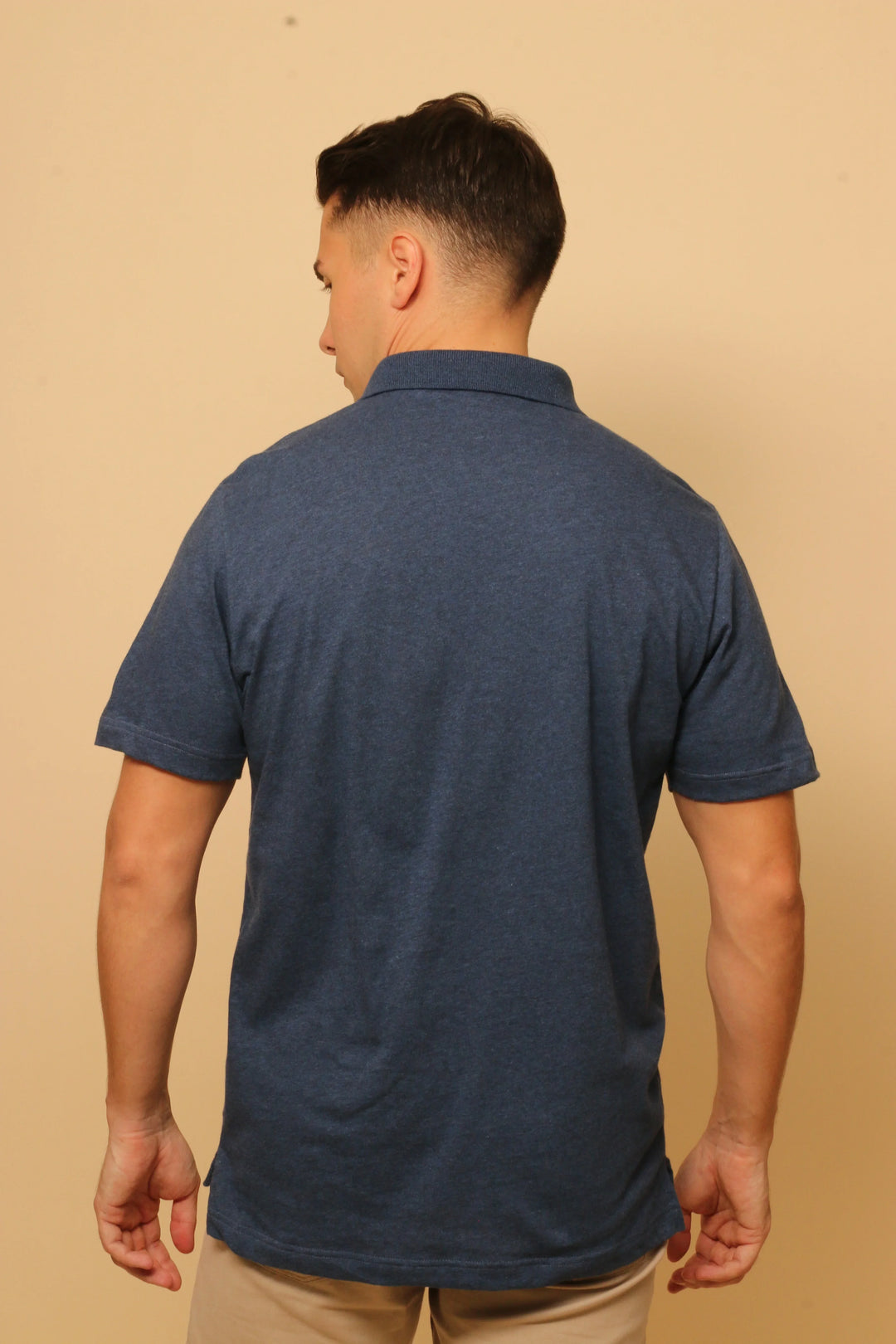 Men's Light Organic Polo Tee