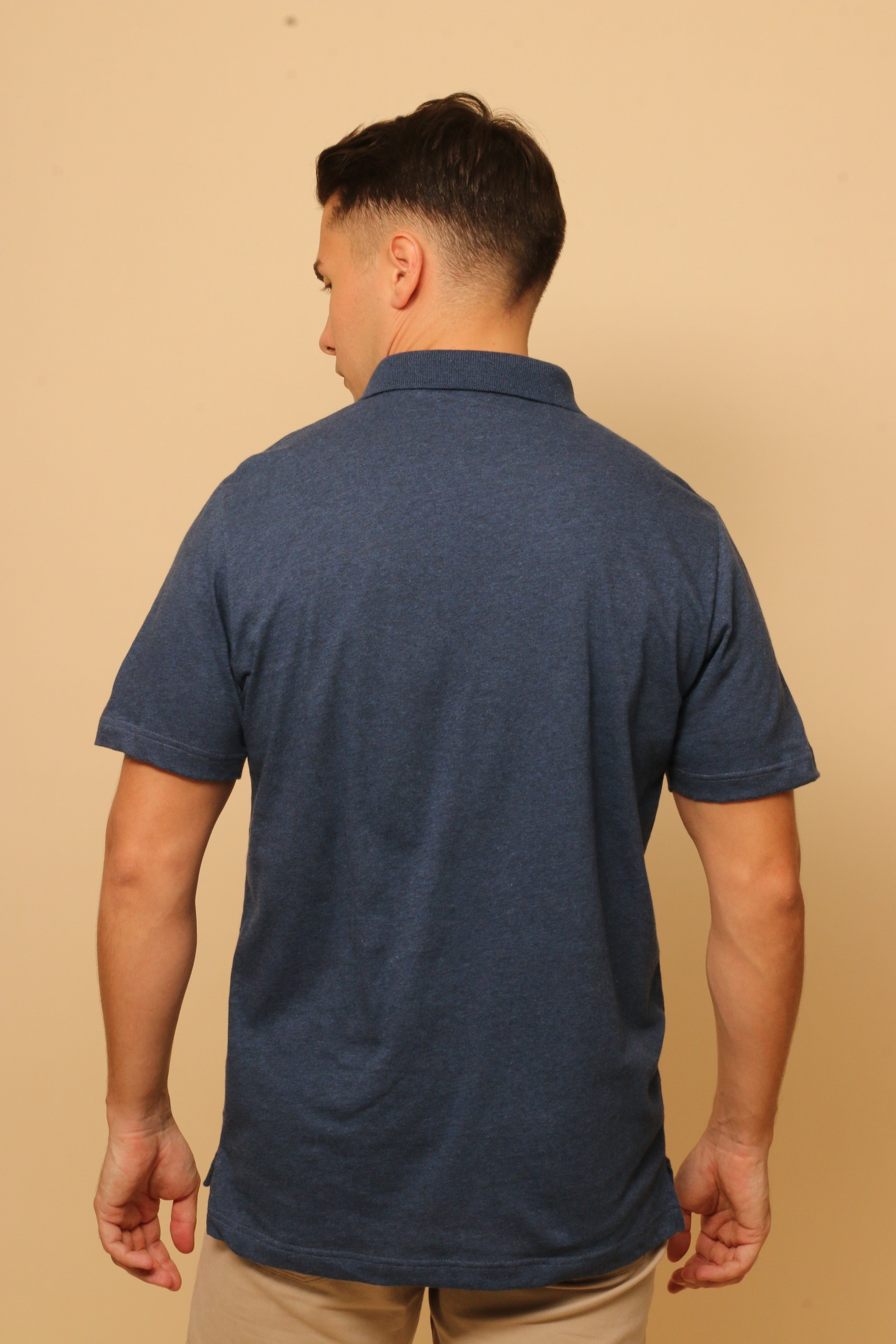 Men's Light Organic Polo Tee