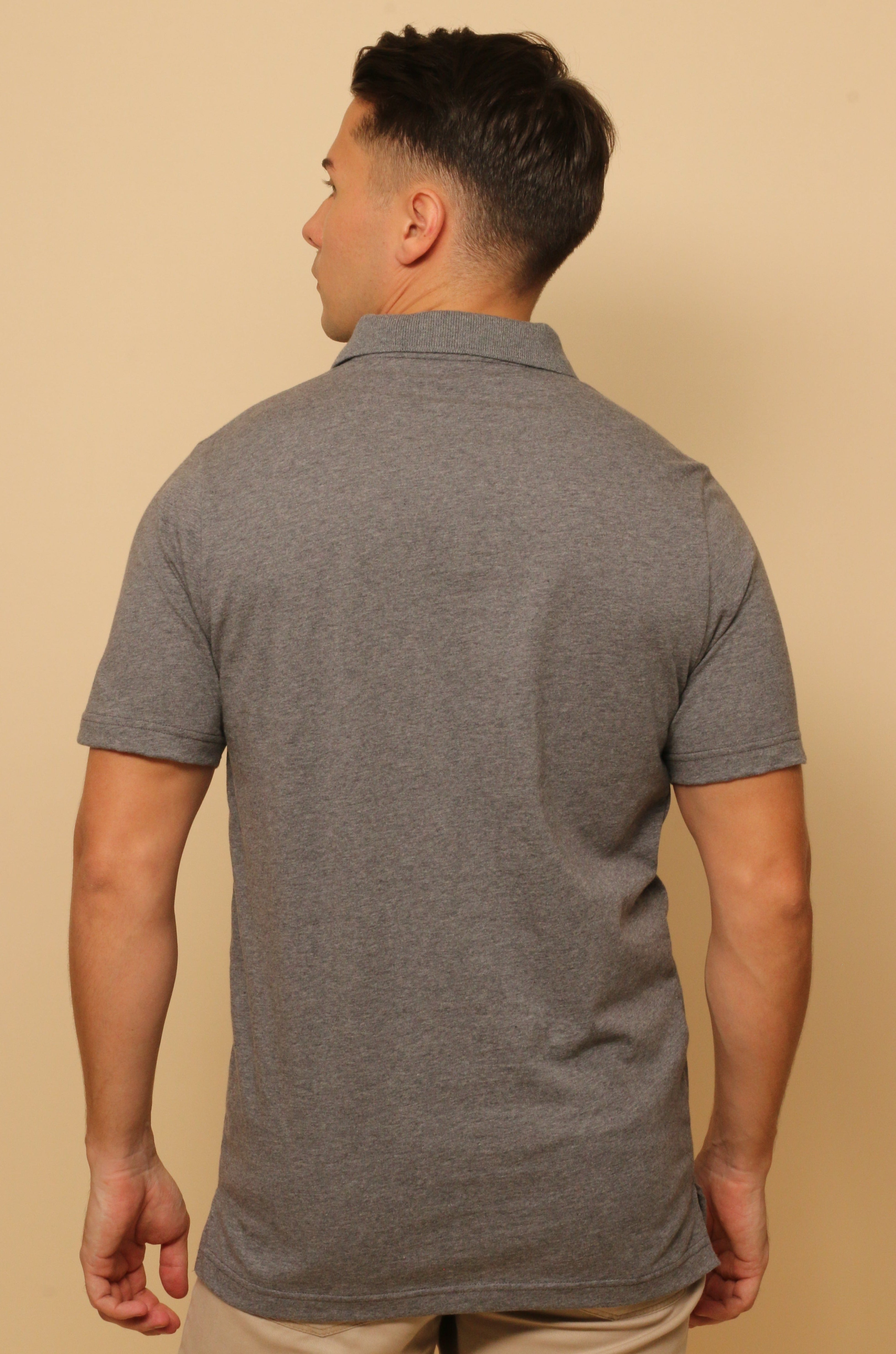 Men's Light Organic Polo Tee