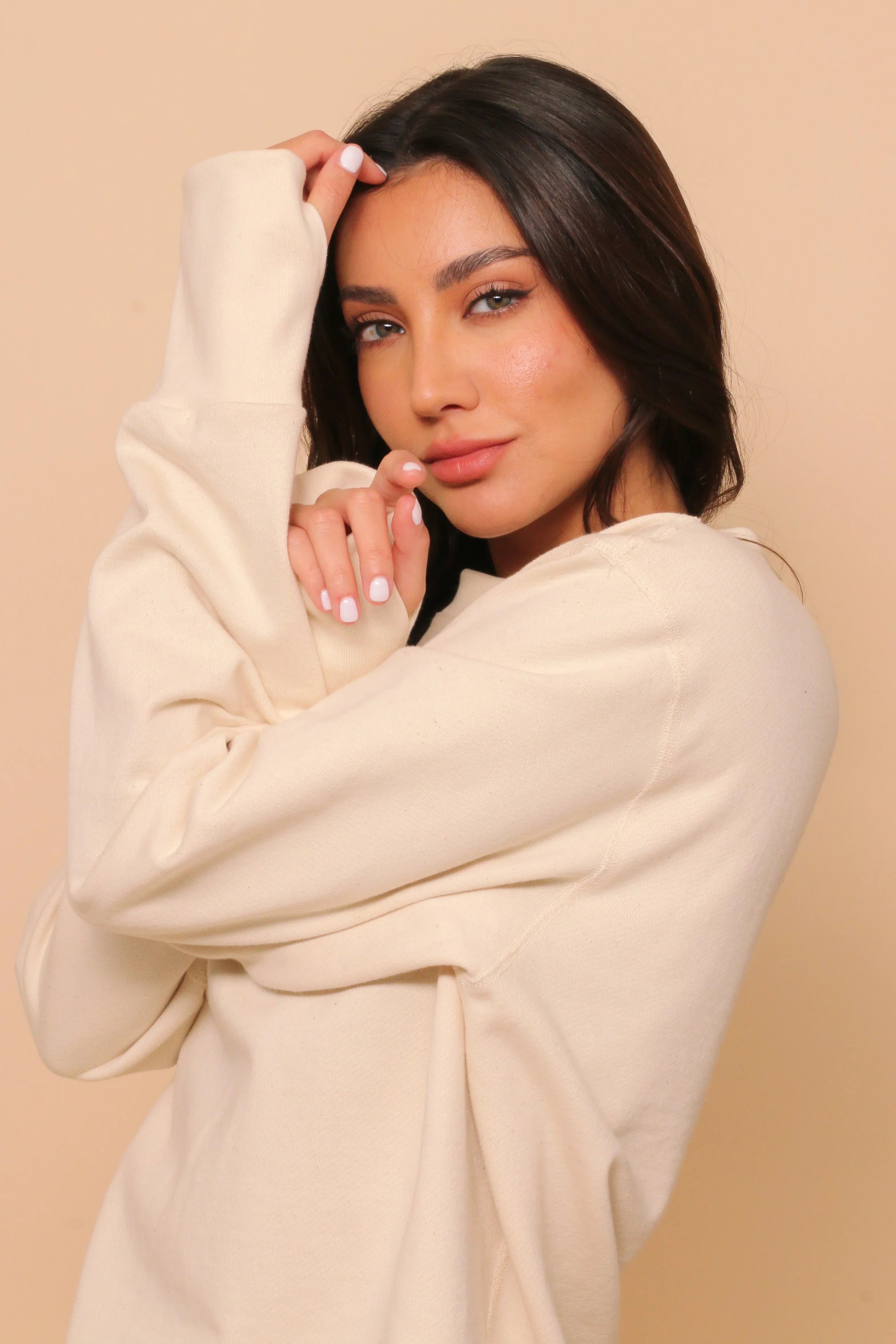 Allergy-Free Organic Cotton Pullover Sweatshirt