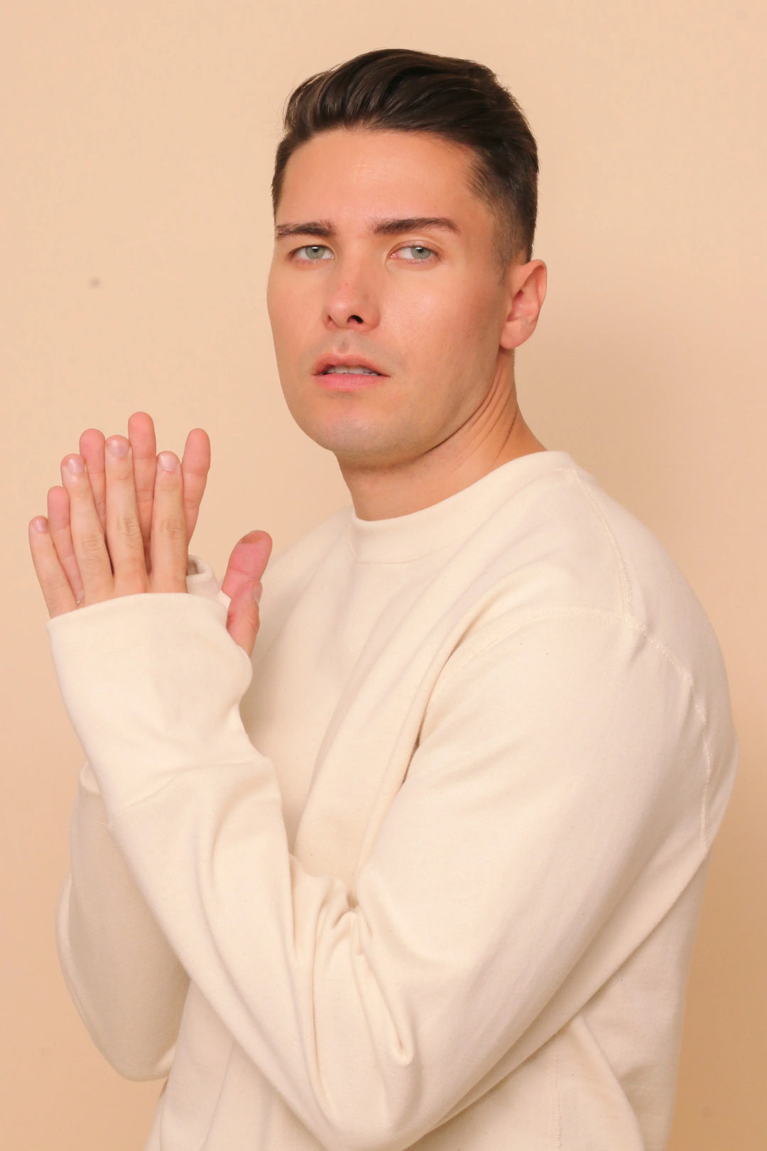 Allergy-Free Organic Cotton Pullover Sweatshirt