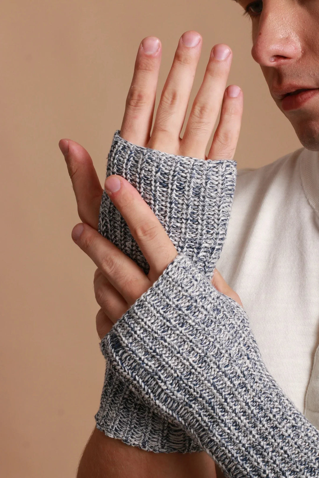 Allergy-Free Knitted Arm Warmers