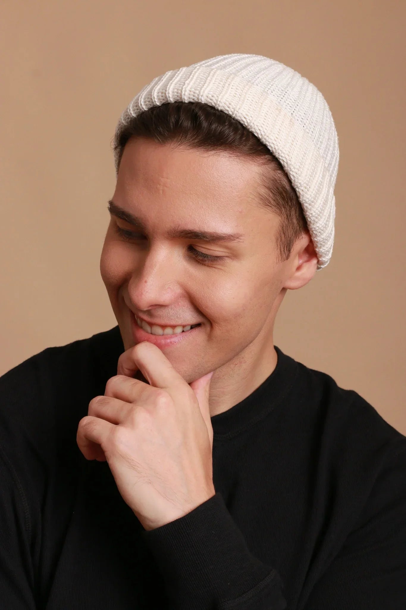 100% Organic Cotton Knitted Beanie