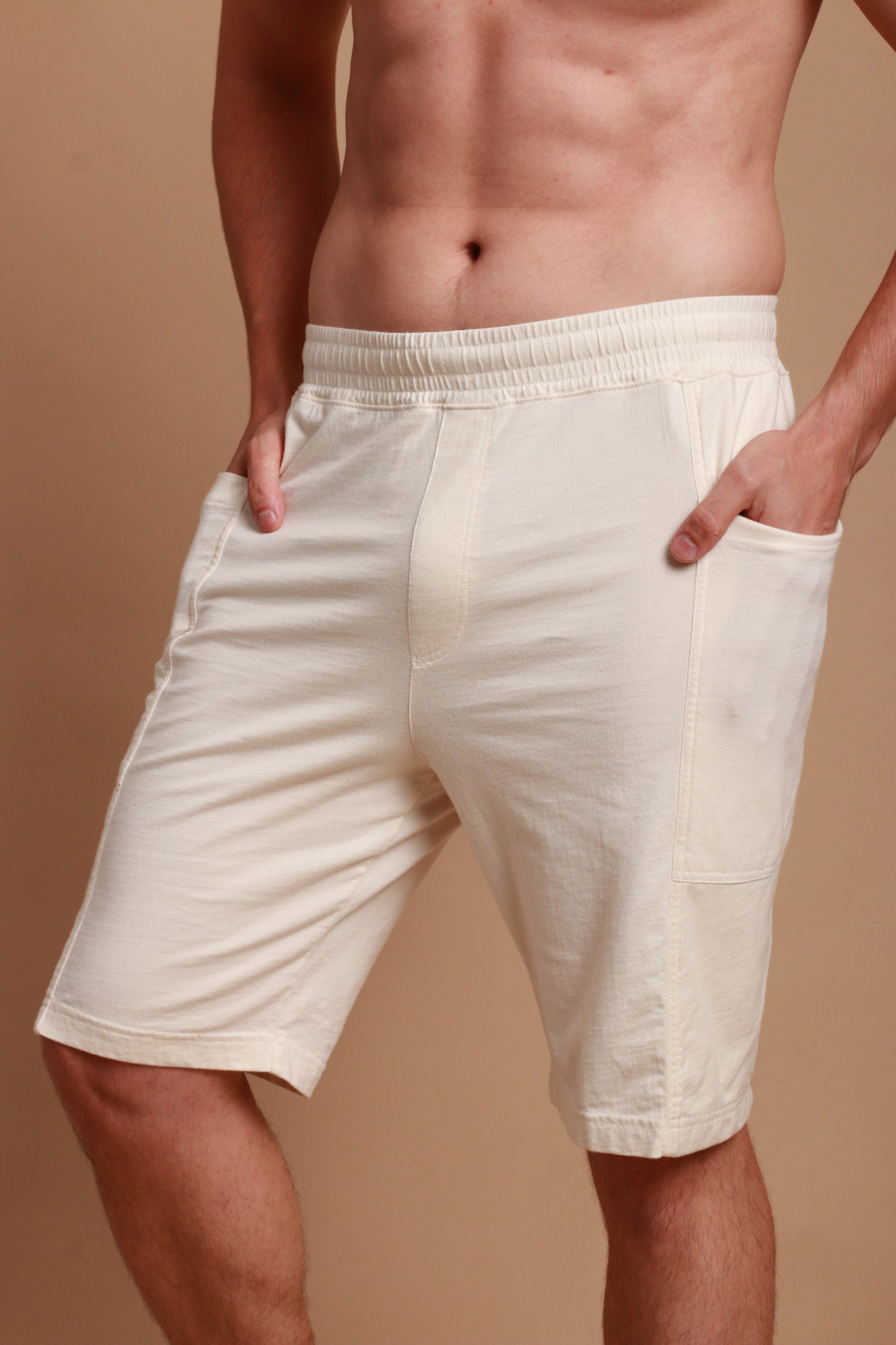 Cottonique Men's Hypoallergenic Lounge Short Made from 100