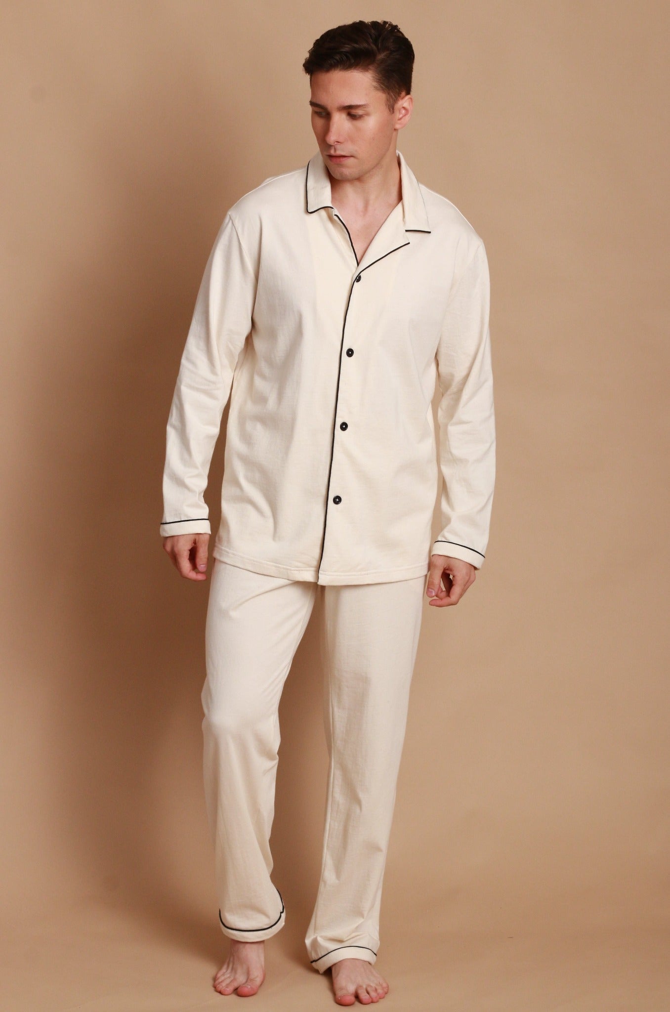 Pantalon de pyjama en coton biologique antiallergique (unisexe) – Cottonique  - Allergy-free Apparel