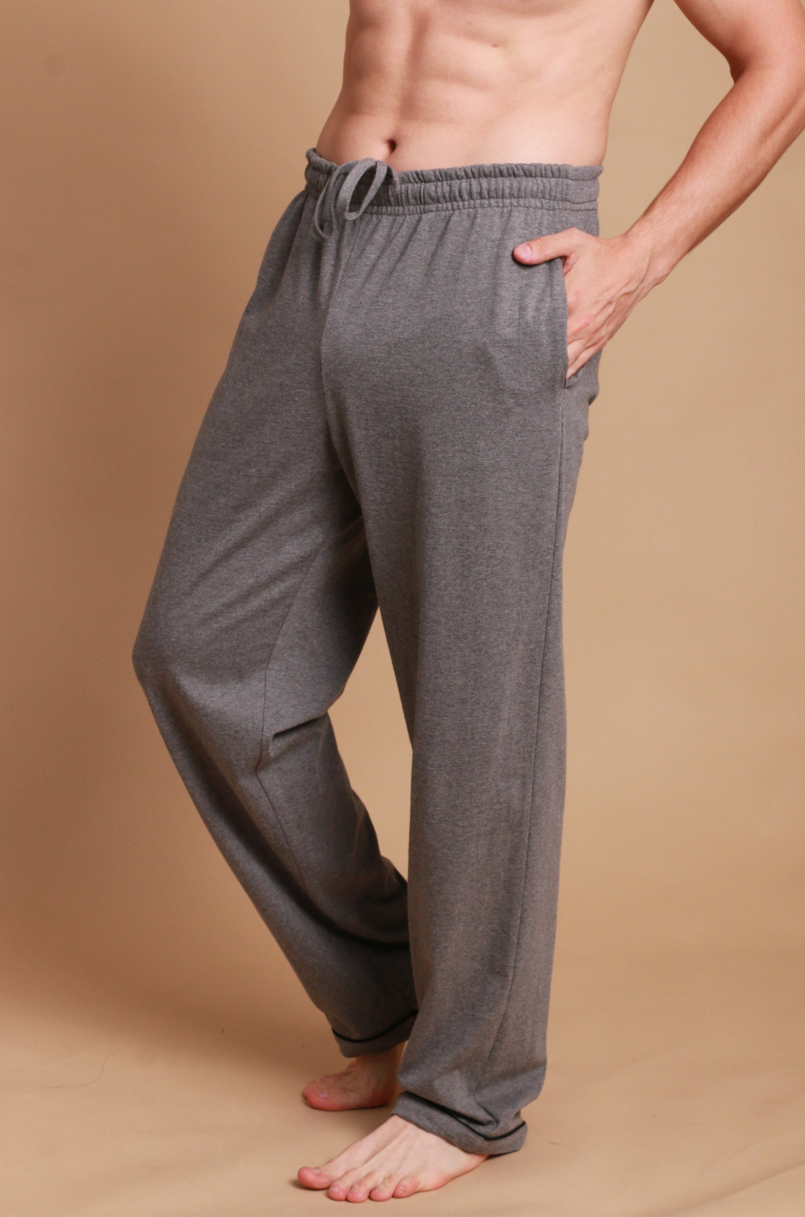 Organic Cotton Loungewear Pants Unisex Activewear Geometric