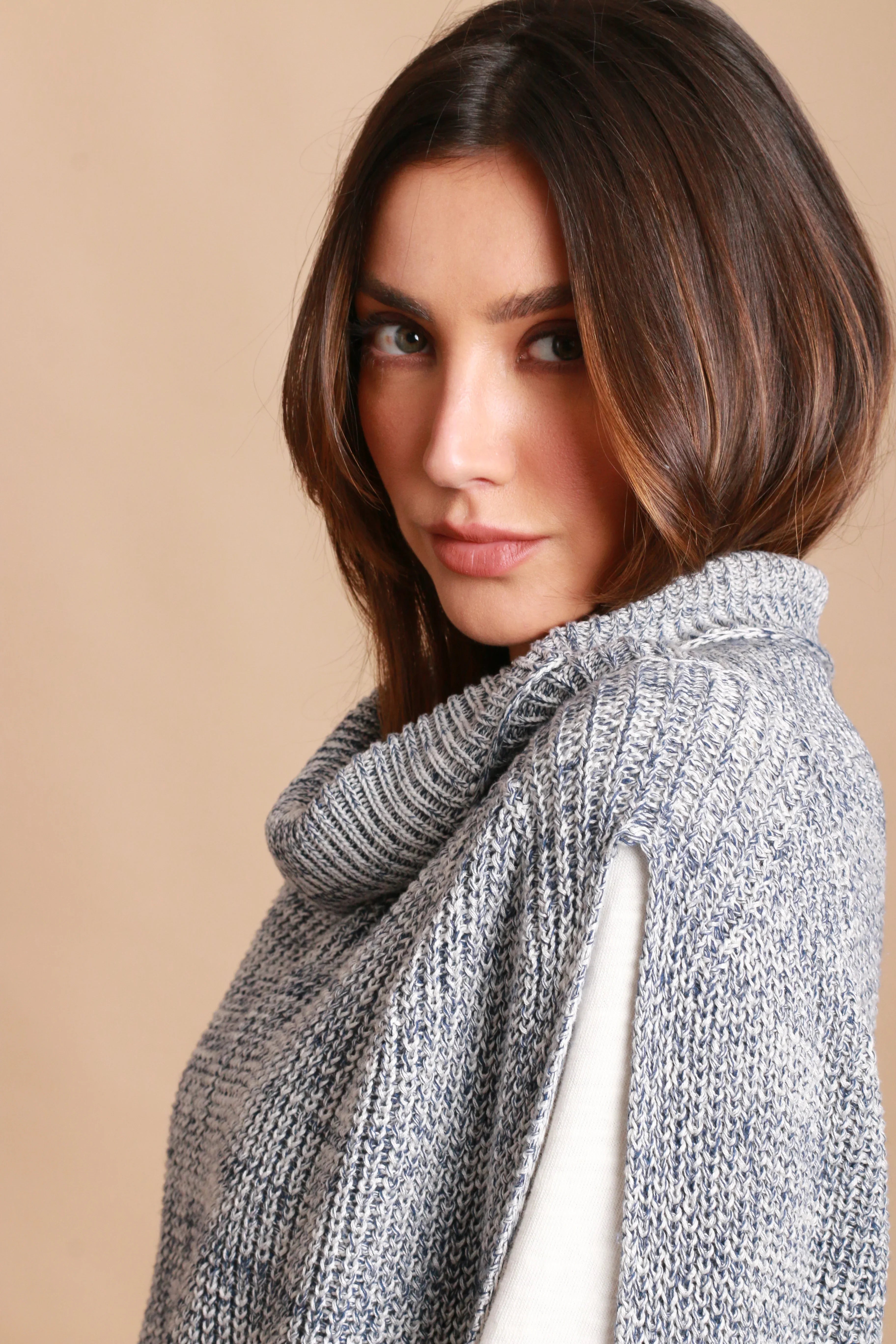 Allergy-Free Women's Turtleneck Overlay