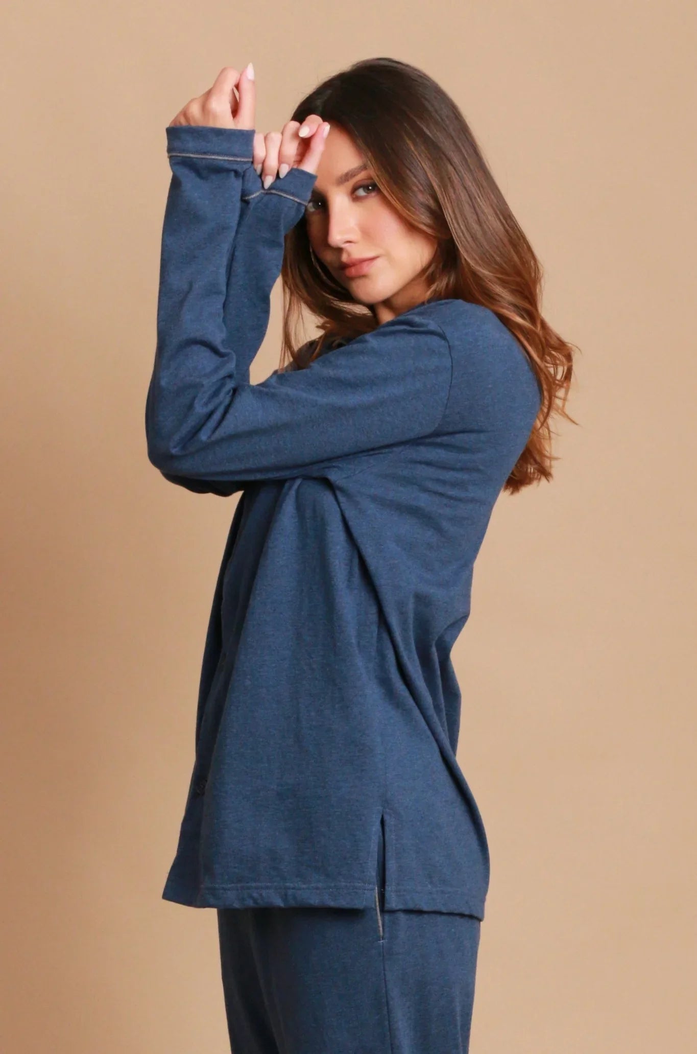 Allergy-Free Organic Cotton Pajama Shirt