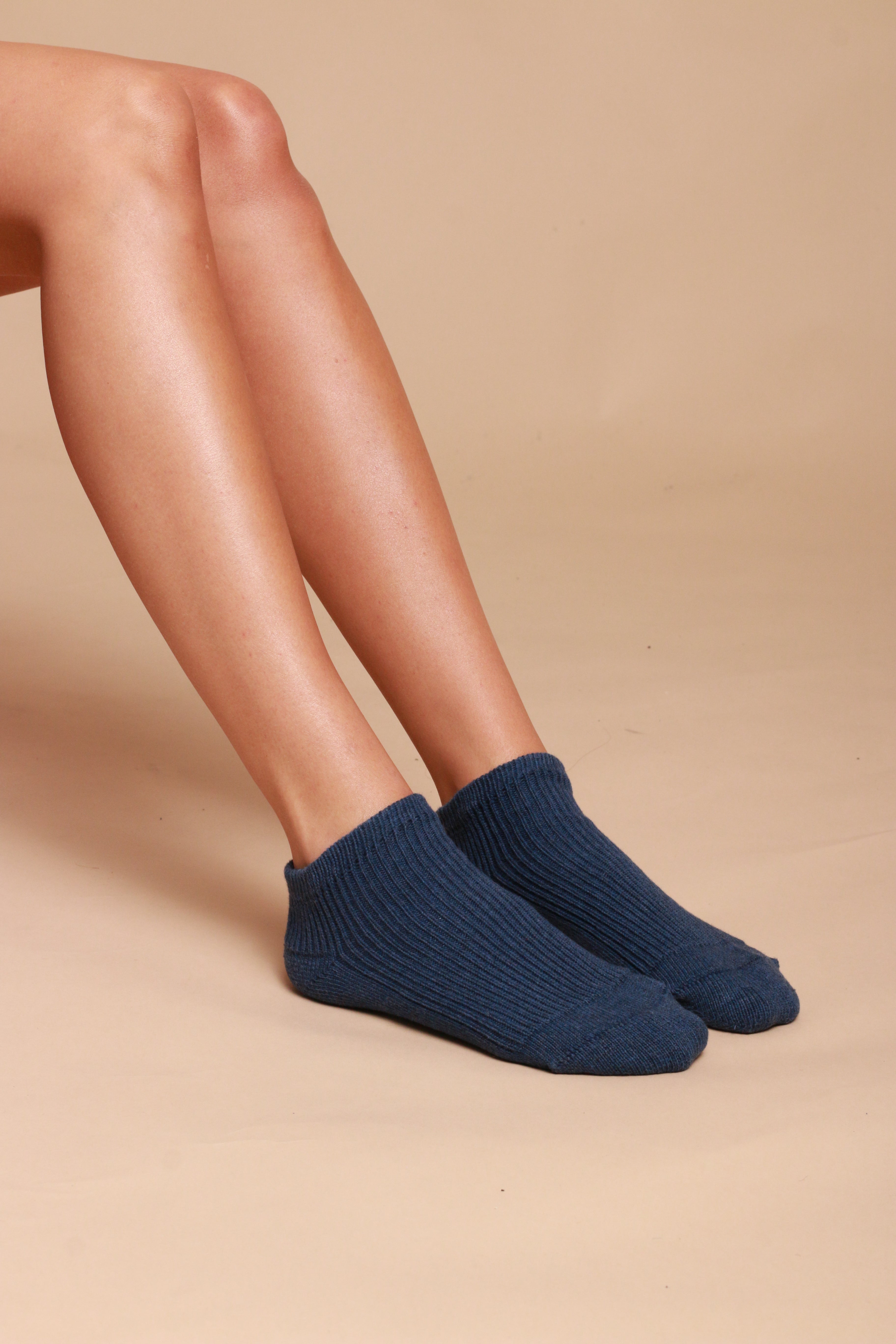 Women's Latex-Free 100% Organic Cotton Ankle Socks (2pairs/pack)