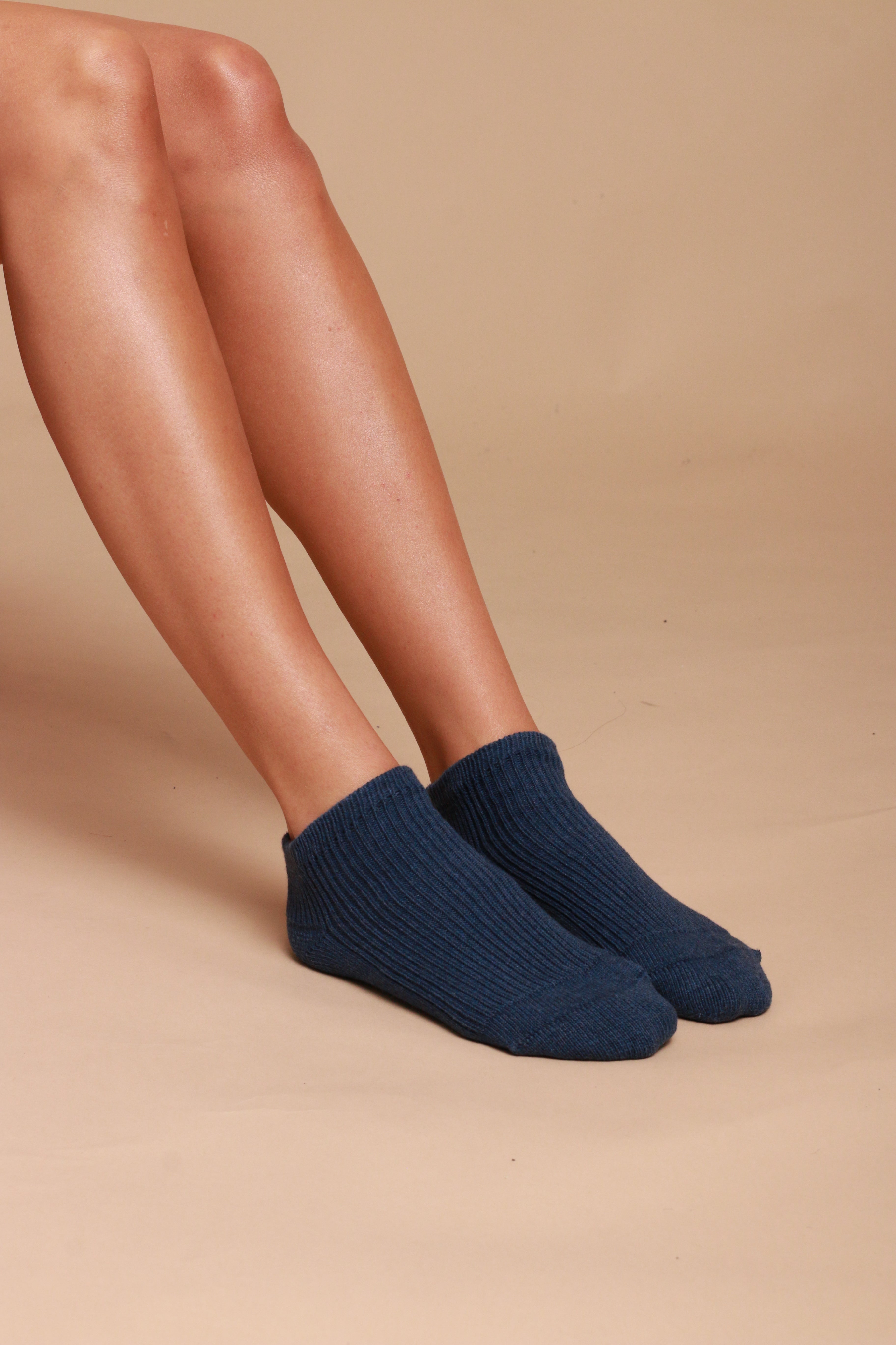 Women's Latex-Free 100% Organic Cotton Ankle Socks (2pairs/pack)