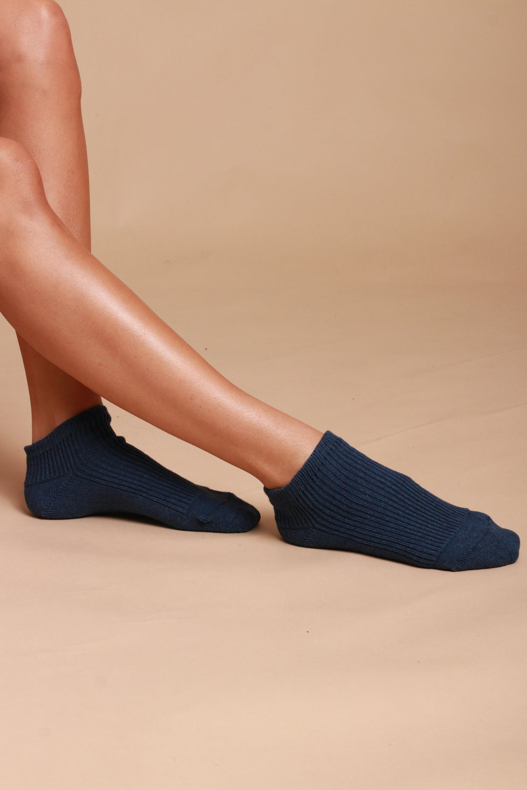 Women's Latex-Free 100% Organic Cotton Ankle Socks (2pairs/pack)