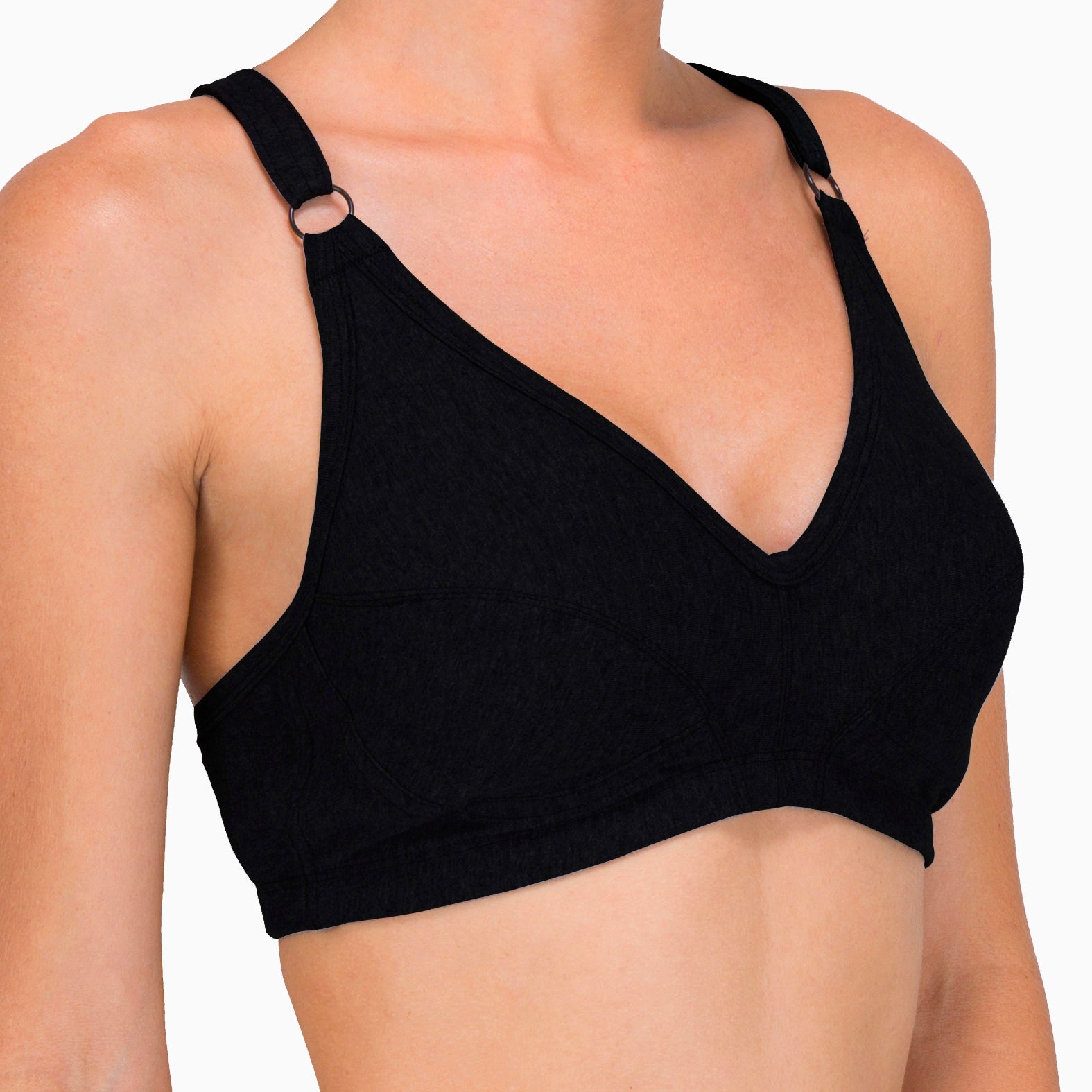 Cottonique Women's Hypoallergenic Slimfit Pullover Bra Made from 100%  Organic Cotton (4, Natural) at  Women's Clothing store