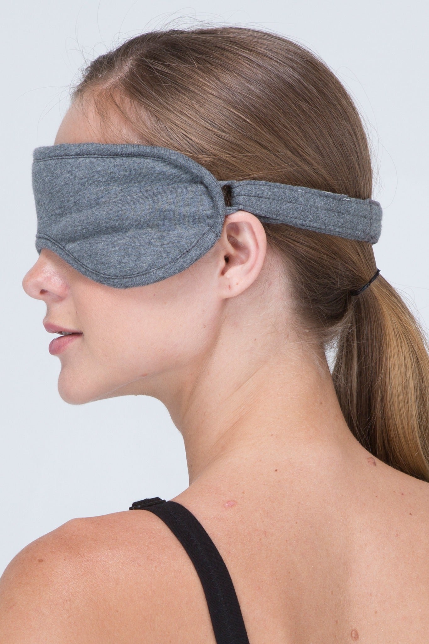 Cottonique Hypoallergenic Sleep Eye Mask Made from 100% Organic Cotton  (Natural, Free Size)