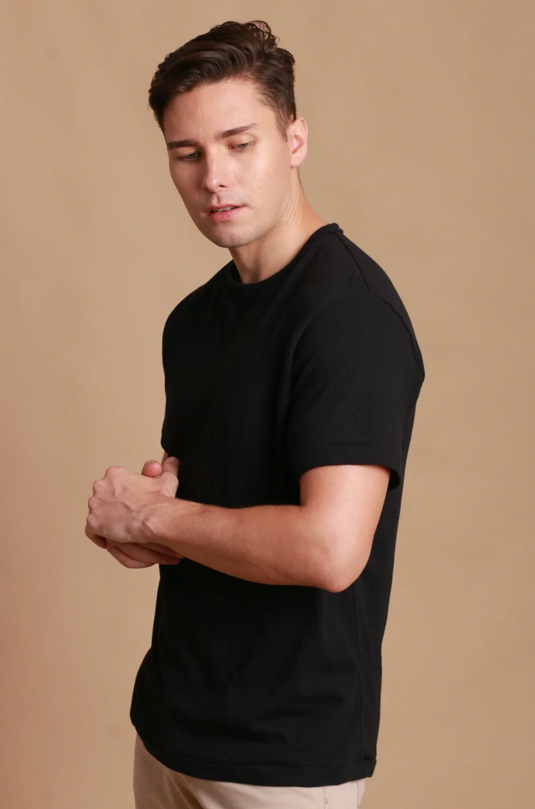 Men's Crew Neck Short Sleeve Shirt