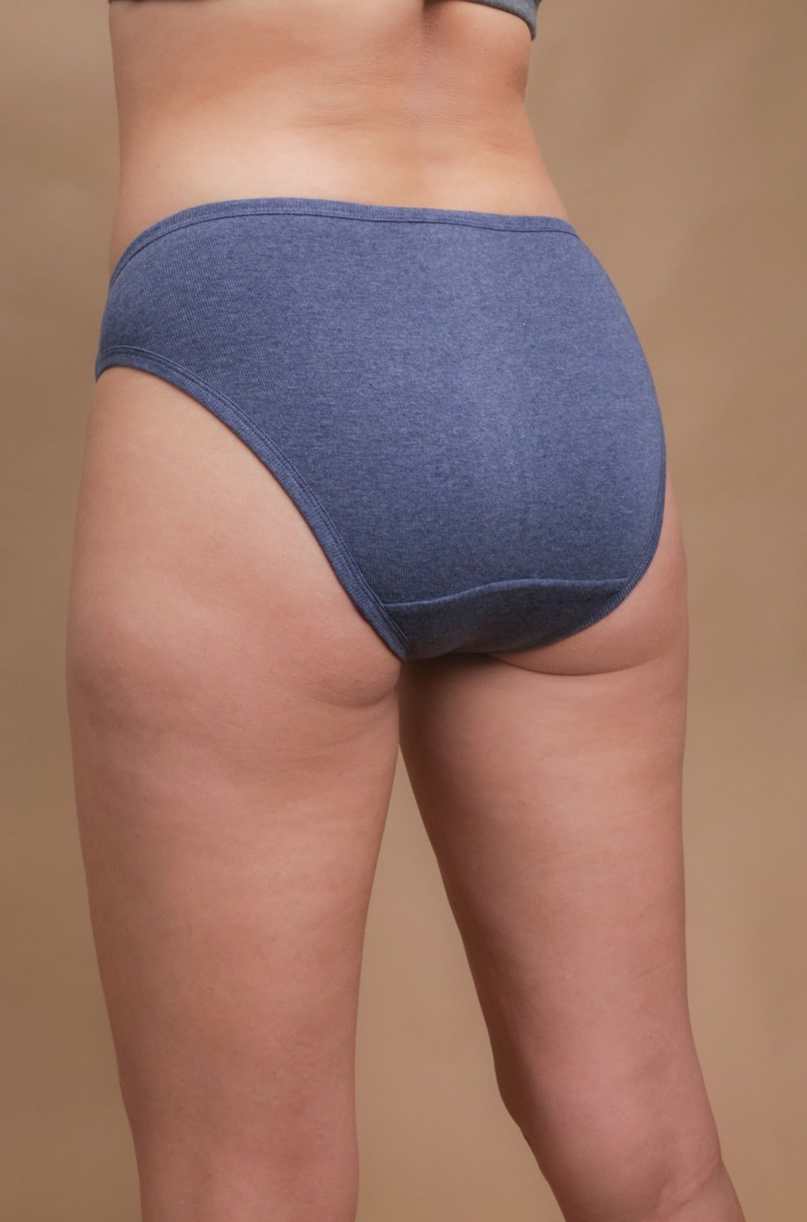 Set of 2 low-cut panties made from pure organic cotton 4274589