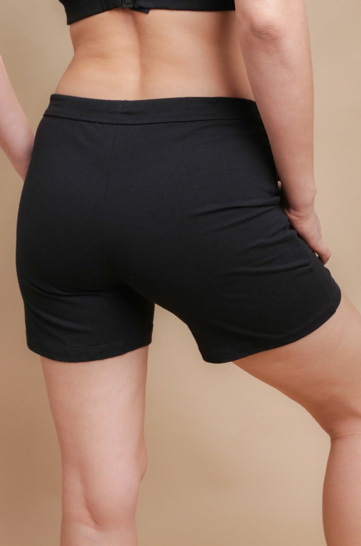 Cottonique Women's Hypoallergenic Lounge Short Made from 100% Organic  Cotton (4/5, Black) : : Clothing, Shoes & Accessories