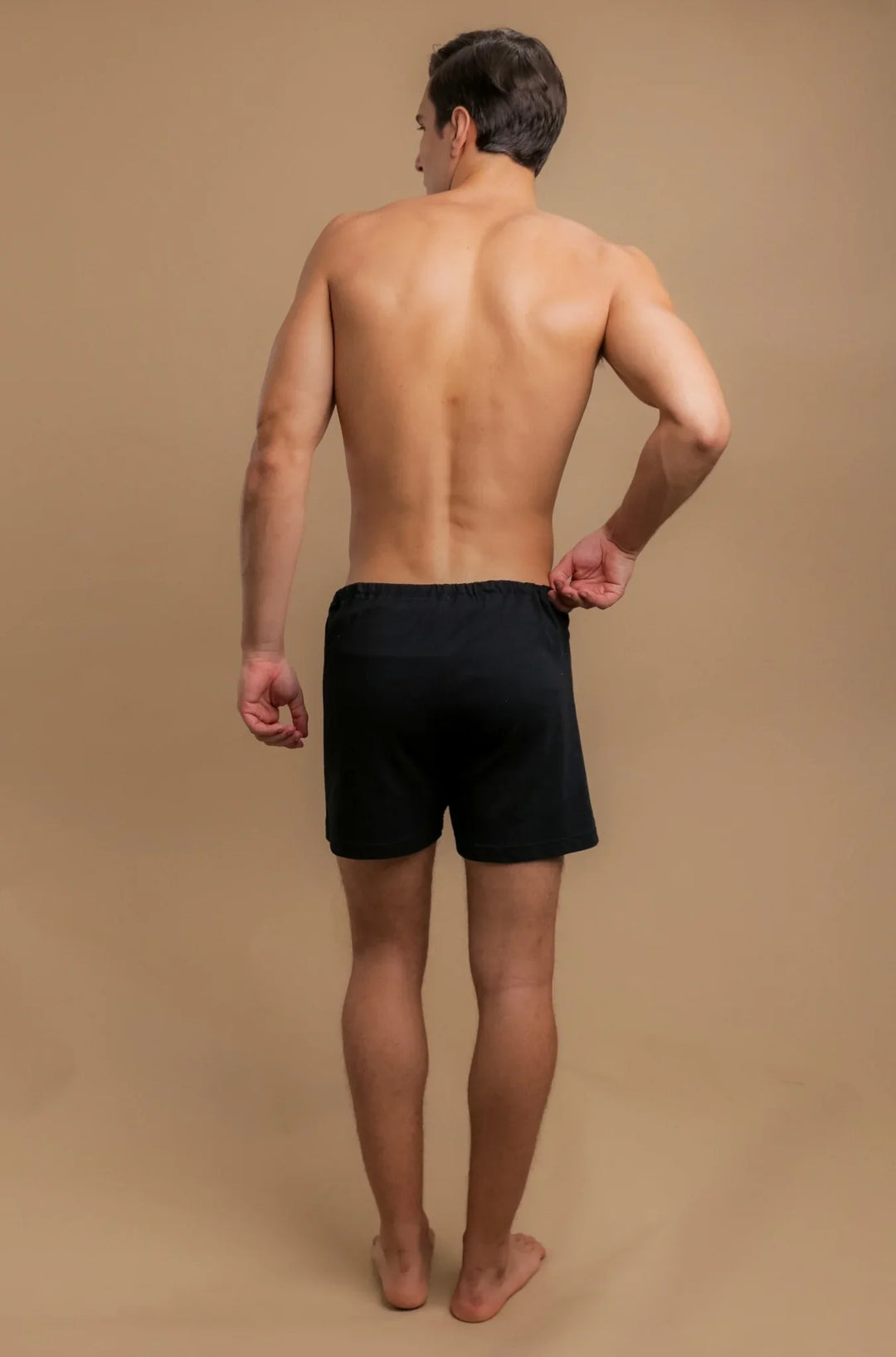 Men's Drawstring Loose Boxer Shorts