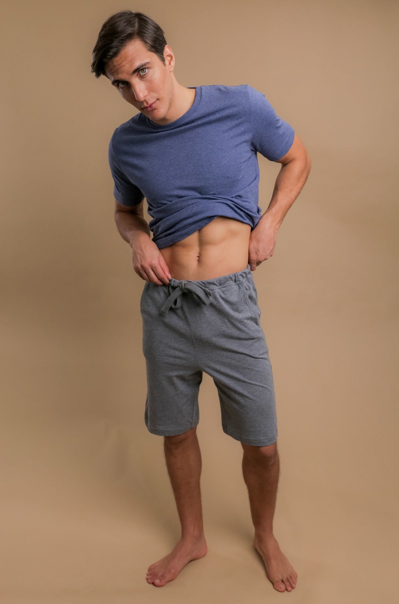 Men's Drawstring Lounge Shorts