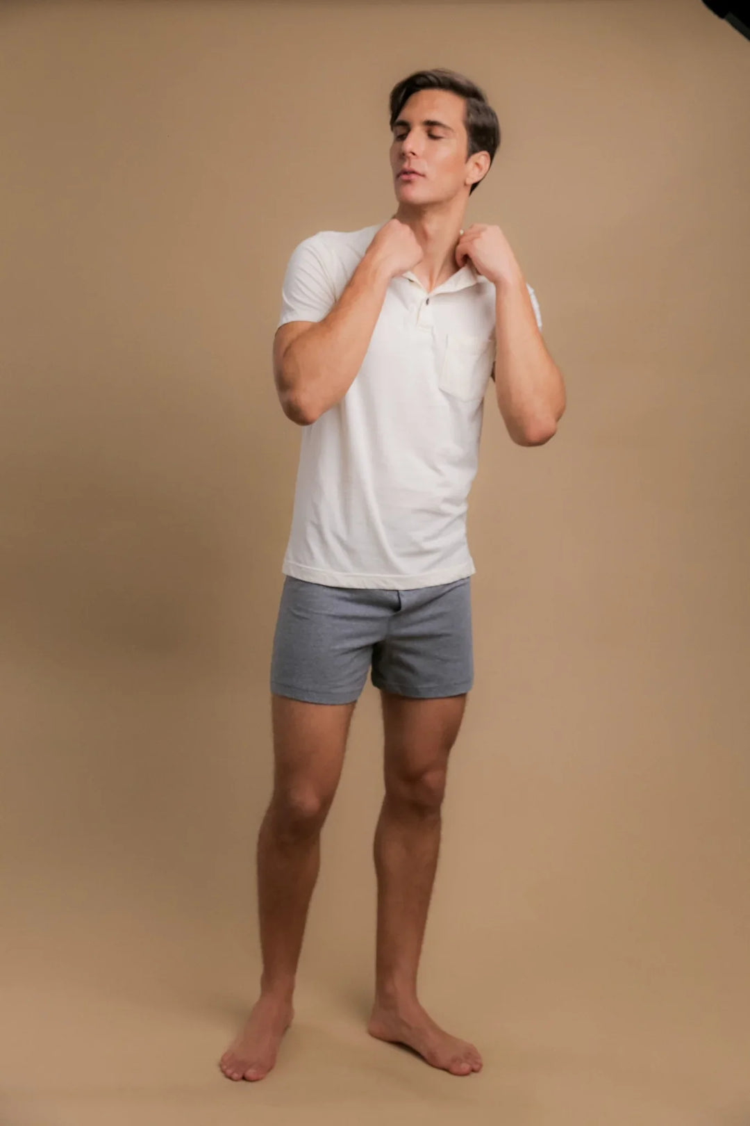 Men's Light Organic Polo Tee