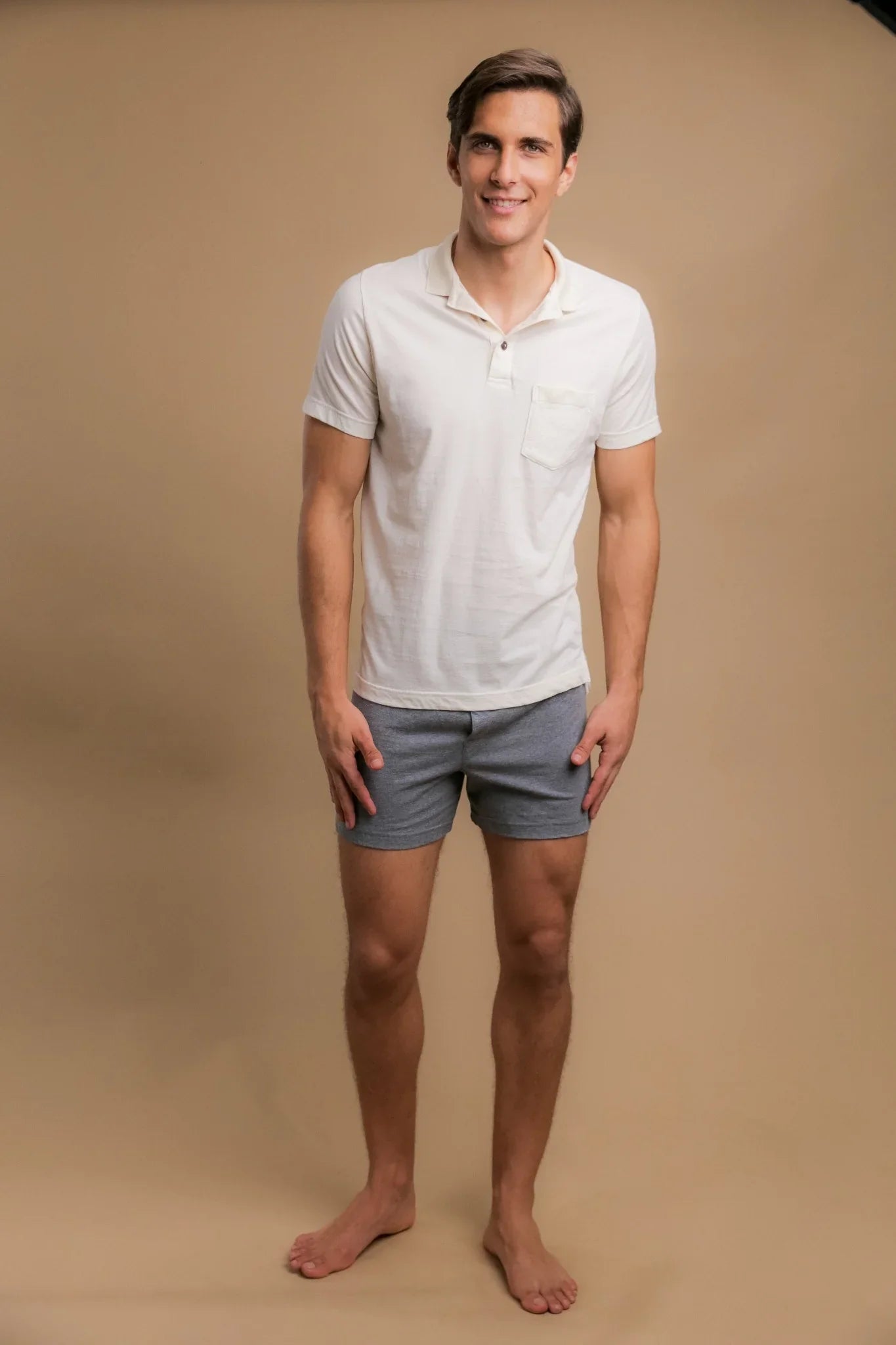 Men's Light Organic Polo Tee