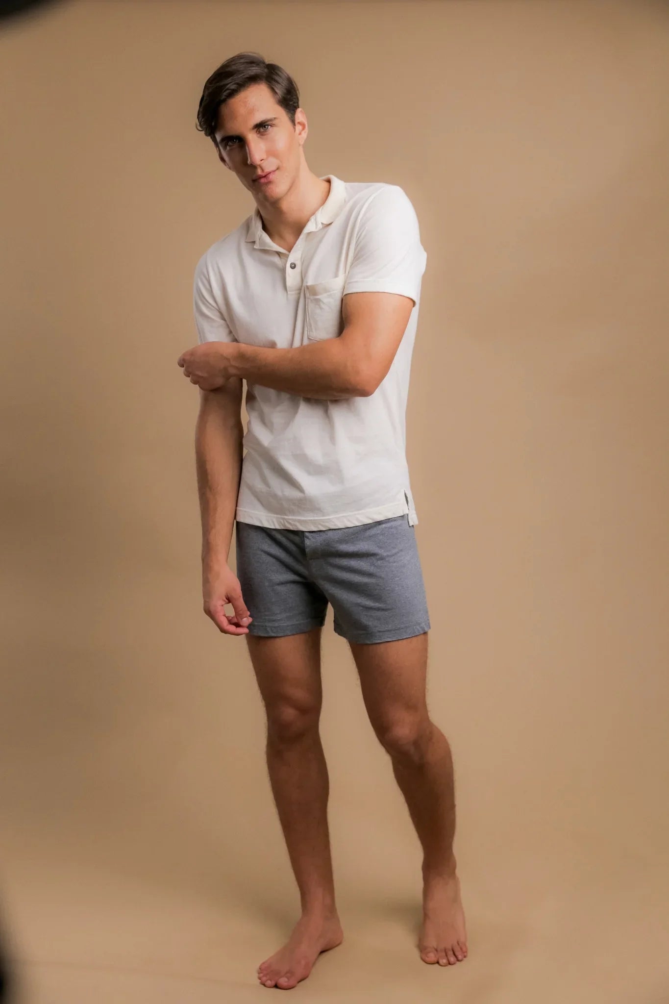 Men's Light Organic Polo Tee