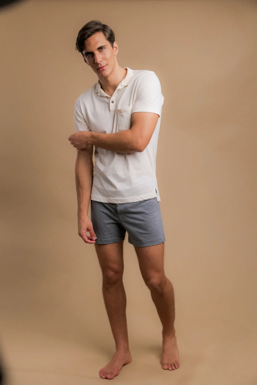 Men's Light Organic Polo Tee